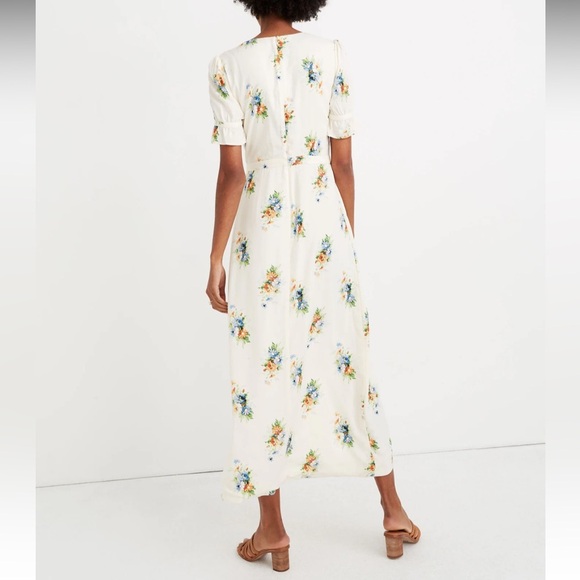 Madewell Ruffle-Sleeve Maxi Dress - Picture 9 of 9